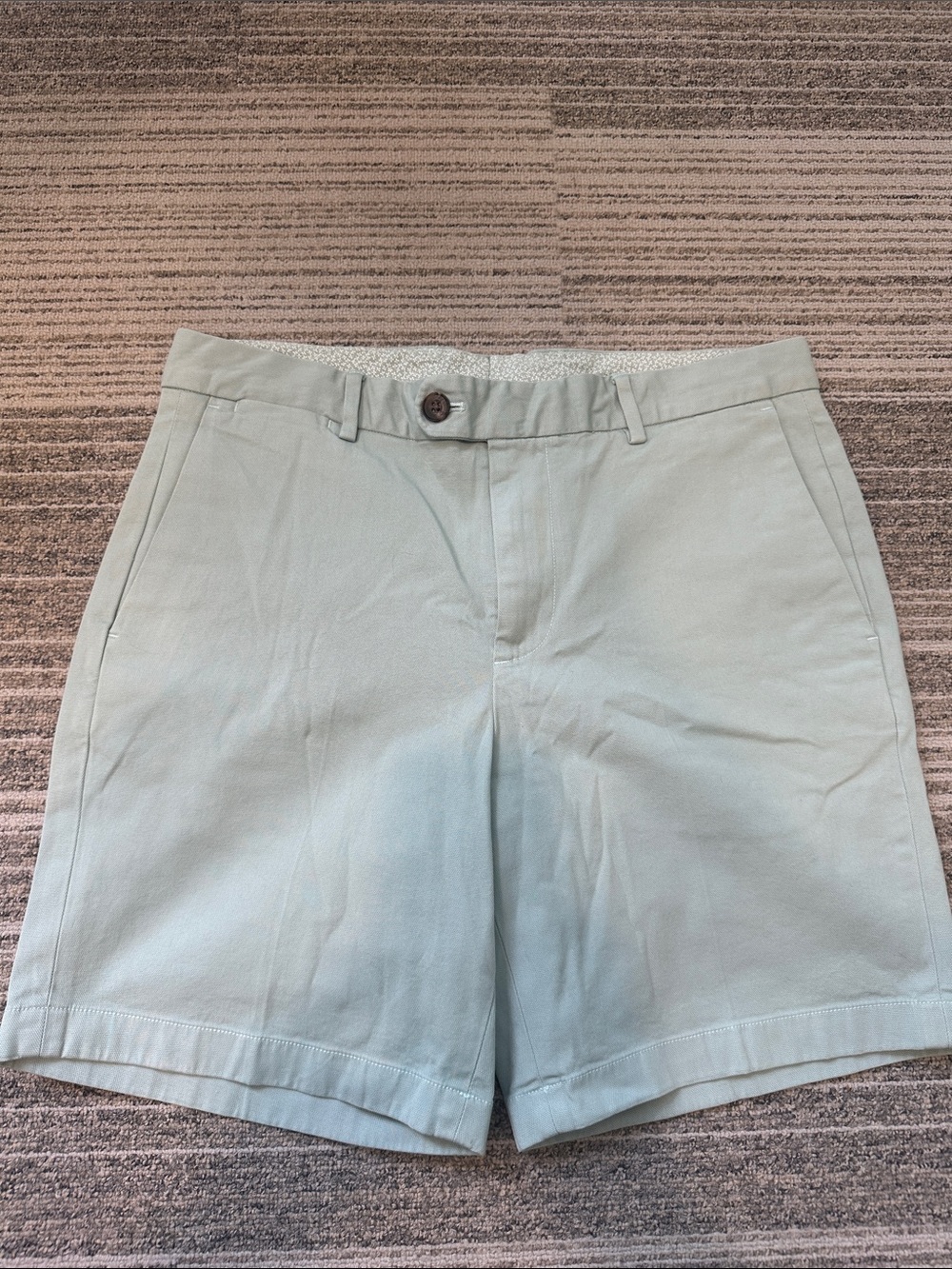 Bonobos | Men’s Light Sage Casual Shorts | 32” | 7” inseam